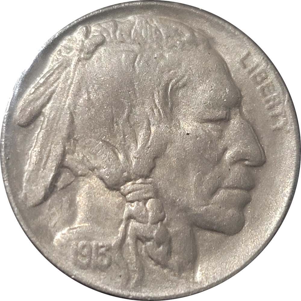 1913-S-5c-Type-2-Buffalo-Nickel-#2